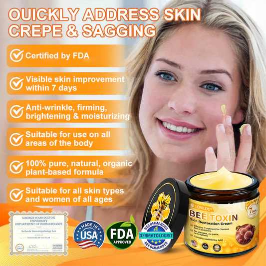 💕 𝑳𝑶𝑽𝑰𝑳𝑫𝑺® 𝘽𝙚𝙚 𝙑𝙚𝙣𝙤𝙢 𝘾𝙤𝙢𝙥𝙧𝙚𝙝𝙚𝙣𝙨𝙞𝙫𝙚 𝘾𝙧𝙚𝙖𝙢 🔥 Limited Time 80% OFF 🔥 – 🌸 Anti-aging, Hydrating, Skin Firming & Lifting, Skin Repair, Even Tone, Acne and Dark Spot Treatment, Wart and Mole Removal, and Psoriasis Relief.